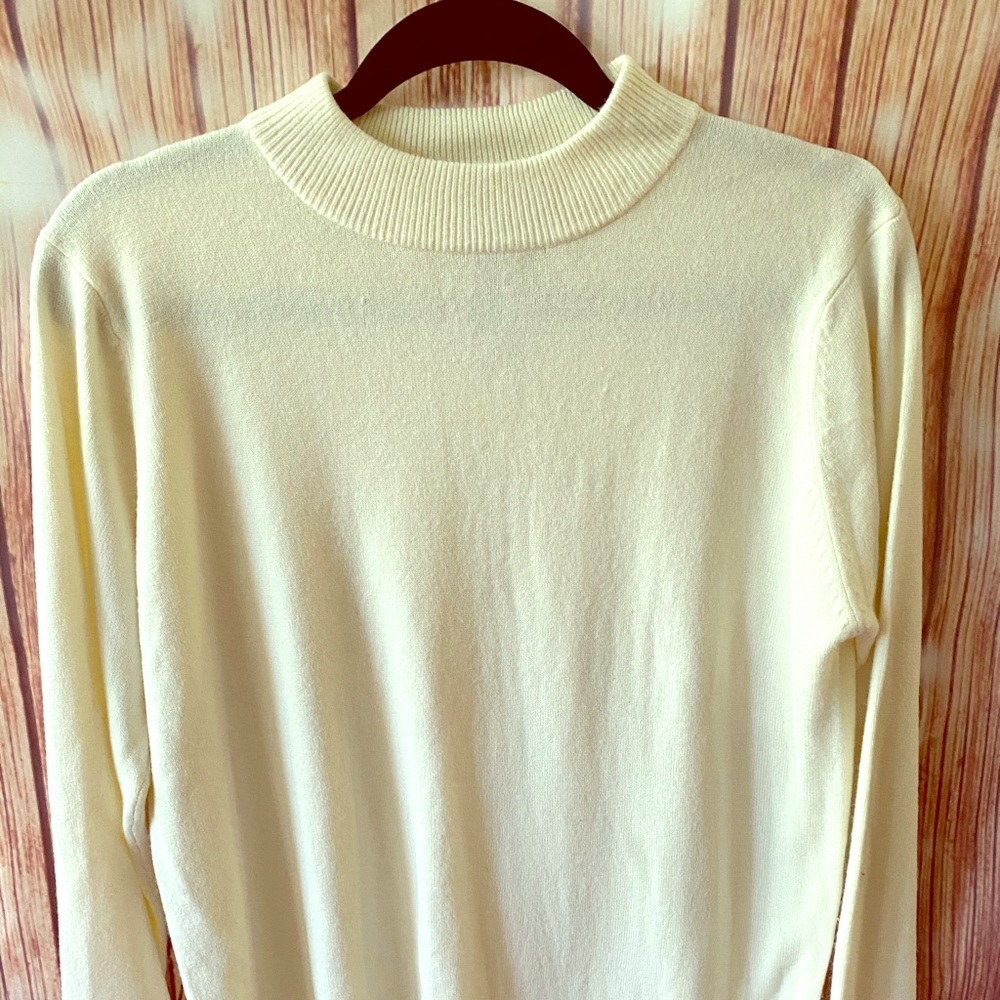 Cream sweater
